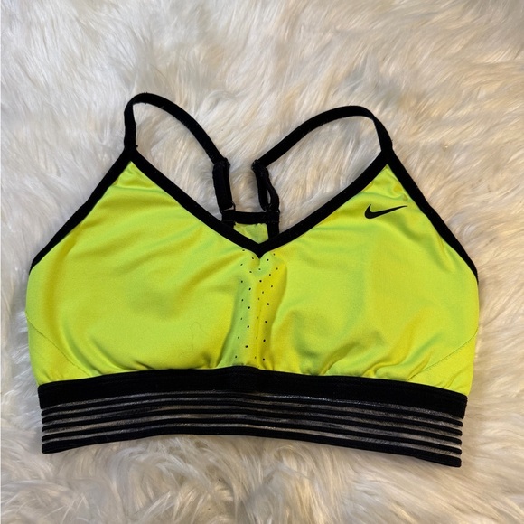 Nike Other - Nike Women's Neon Yellow Sports Bra